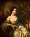 sarah bacon wife of pryse campbell by Francis Cotes